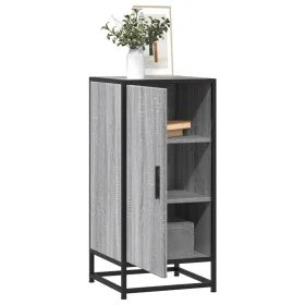Aparador madera ingeniería y metal gris Sonoma 35,5x35x76 cm von , Sideboards - Ref: Foro24-848942, Preis: 57,95 €, Rabatt: %