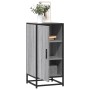 Aparador madera ingeniería y metal gris Sonoma 35,5x35x76 cm by , Sideboards - Ref: Foro24-848942, Price: 58,71 €, Discount: %