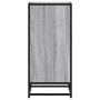 Aparador madera ingeniería y metal gris Sonoma 35,5x35x76 cm by , Sideboards - Ref: Foro24-848942, Price: 58,71 €, Discount: %