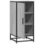 Aparador madera ingeniería y metal gris Sonoma 35,5x35x76 cm by , Sideboards - Ref: Foro24-848942, Price: 58,71 €, Discount: %