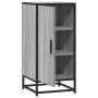 Aparador madera ingeniería y metal gris Sonoma 35,5x35x76 cm by , Sideboards - Ref: Foro24-848942, Price: 58,71 €, Discount: %