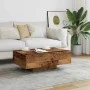 Mesa de centro madera ingeniería madera envejecida 85x55x31 cm by , Coffee table - Ref: Foro24-856402, Price: 66,43 €, Discou...