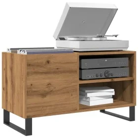 Mueble discos madera de ingeniería roble artisan 84,5x38x48 cm by , Closets and storage - Ref: Foro24-857245, Price: 72,77 €,...