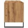 Mueble discos madera de ingeniería roble artisan 84,5x38x48 cm by , Closets and storage - Ref: Foro24-857245, Price: 72,77 €,...