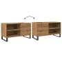 Mueble discos madera de ingeniería roble artisan 84,5x38x48 cm by , Closets and storage - Ref: Foro24-857245, Price: 72,77 €,...