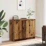 Aparador de madera de ingeniería envejecida 90,5x30x70 cm von , Sideboards - Ref: Foro24-856842, Preis: 88,94 €, Rabatt: %