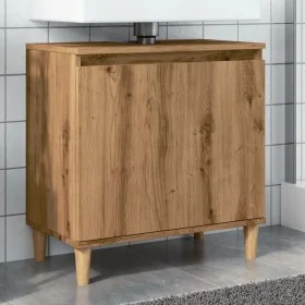 Mueble de lavabo madera de ingeniería roble artisan 58x33x60 cm von , Badezimmerwaschtische - Ref: Foro24-857115, Preis: 56,5...