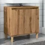 Mueble de lavabo madera de ingeniería roble artisan 58x33x60 cm von , Badezimmerwaschtische - Ref: Foro24-857115, Preis: 56,5...