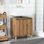 Mueble de lavabo madera de ingeniería roble artisan 58x33x60 cm von , Badezimmerwaschtische - Ref: Foro24-857115, Preis: 56,5...