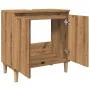 Mueble de lavabo madera de ingeniería roble artisan 58x33x60 cm von , Badezimmerwaschtische - Ref: Foro24-857115, Preis: 56,5...