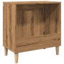 Mueble de lavabo madera de ingeniería roble artisan 58x33x60 cm von , Badezimmerwaschtische - Ref: Foro24-857115, Preis: 58,3...