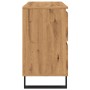 Mueble de lavabo madera de ingeniería roble artisan 80x33x60 cm de , Muebles de baño - Ref: Foro24-857239, Precio: 133,93 €, ...