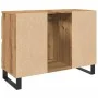 Mueble de lavabo madera de ingeniería roble artisan 80x33x60 cm de , Muebles de baño - Ref: Foro24-857239, Precio: 118,86 €, ...