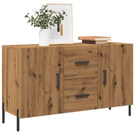 Aparador de madera de ingeniería roble artisan 100x36x60 cm von , Sideboards - Ref: Foro24-857321, Preis: 113,03 €, Rabatt: %