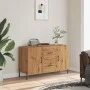 Aparador de madera de ingeniería roble artisan 100x36x60 cm de , Aparadores - Ref: Foro24-857321, Precio: 111,40 €, Descuento: %
