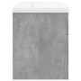 Mueble de baño con lavabo integrado gris hormigón von , Badezimmermöbel - Ref: Foro24-3324860, Preis: 226,10 €, Rabatt: %