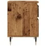 Mesita de noche madera ingeniería madera envejecida 40x35x50 cm de , Mesitas de noche - Ref: Foro24-857396, Precio: 46,57 €, ...