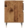 Mesita de noche madera ingeniería madera envejecida 40x35x50 cm by , Nightstands - Ref: Foro24-857396, Price: 47,30 €, Discou...