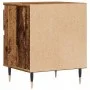 Mesita de noche madera ingeniería madera envejecida 40x35x50 cm de , Mesitas de noche - Ref: Foro24-857396, Precio: 46,57 €, ...