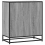 Aparador madera ingeniería y metal gris Sonoma 68x35x76 cm de , Aparadores - Ref: Foro24-848982, Precio: 82,53 €, Descuento: %