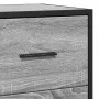 Aparador madera ingeniería y metal gris Sonoma 68x35x76 cm de , Aparadores - Ref: Foro24-848982, Precio: 82,53 €, Descuento: %