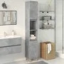 Armario de baño madera contrachapada gris hormigón 30x30x190 cm von , Badezimmerwaschtische - Ref: Foro24-857101, Preis: 70,6...