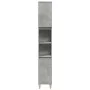 Armario de baño madera contrachapada gris hormigón 30x30x190 cm von , Badezimmerwaschtische - Ref: Foro24-857101, Preis: 70,6...
