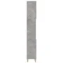 Armario de baño madera contrachapada gris hormigón 30x30x190 cm von , Badezimmerwaschtische - Ref: Foro24-857101, Preis: 70,6...