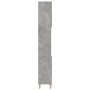 Armario de baño madera contrachapada gris hormigón 30x30x190 cm by , bathroom vanities - Ref: Foro24-857101, Price: 72,58 €, ...