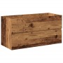 Mueble con lavabo integrado madera envejecida 91x39,5x49 cm von , Badezimmerwaschtische - Ref: Foro24-3328925, Preis: 241,02 ...