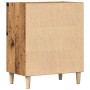 Aparador de madera de ingeniería envejecida 57x35x75 cm by , Sideboards - Ref: Foro24-856468, Price: 47,48 €, Discount: %
