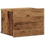 Mesita de noche de pared madera envejecida 40x32x30 cm von , Nachttische - Ref: Foro24-855944, Preis: 37,32 €, Rabatt: %