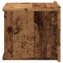 Mesita de noche de pared madera envejecida 40x32x30 cm von , Nachttische - Ref: Foro24-855944, Preis: 37,32 €, Rabatt: %