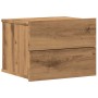 Mesita de noche de pared color roble artisan 40x32x30 cm von , Nachttische - Ref: Foro24-855946, Preis: 55,68 €, Rabatt: %