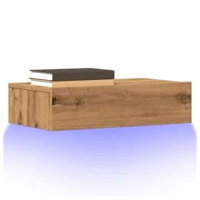 Muebles de TV con luces LED 2 uds roble artisan 60x35x15,5 cm von , TV-Möbel - Ref: Foro24-856346, Preis: 69,49 €, Rabatt: %