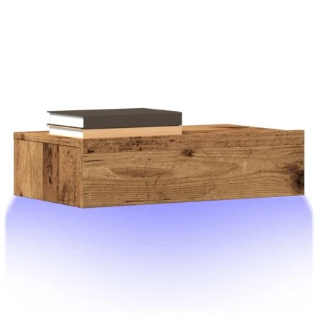 Muebles TV con luces LED 2 uds madera envejecida 60x35x15,5 cm von , TV-Möbel - Ref: Foro24-856344, Preis: 61,99 €, Rabatt: %