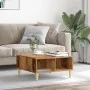 Mesa de centro madera de ingeniería envejecida 60x60x30 cm by , Coffee table - Ref: Foro24-856440, Price: 47,71 €, Discount: %