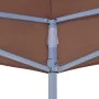 Festzeltdach für Feiern braun 3x3 m 270 g/m² von vidaXL, Abdeckungen für Zelte und Pavillons - Ref: Foro24-315323, Preis: 36,...