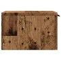 Mesita de noche de pared madera envejecida 34x30x20 cm von , Nachttische - Ref: Foro24-856979, Preis: 30,21 €, Rabatt: %