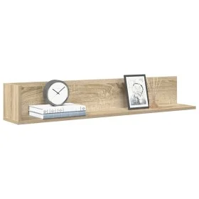 Estantes pared 2 uds madera roble Sonoma 100x16,5x16,5 cm by , Shelves and shelves - Ref: Foro24-860042, Price: 43,50 €, Disc...