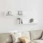 Estante de pared 2 uds madera ingeniería blanco 100x16,5x16,5cm by , Shelves and shelves - Ref: Foro24-860040, Price: 33,35 €...