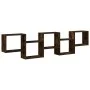 Estante cubo de pared 5 compartimentos madera roble ahumado by , Shelves and shelves - Ref: Foro24-859999, Price: 51,57 €, Di...