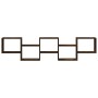 Estante cubo de pared 5 compartimentos madera roble ahumado de , Estantes y estanterías - Ref: Foro24-859999, Precio: 52,49 €...
