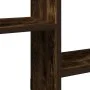 Estante cubo de pared 5 compartimentos madera roble ahumado by , Shelves and shelves - Ref: Foro24-859999, Price: 51,57 €, Di...