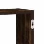 Estante cubo de pared 5 compartimentos madera roble ahumado de , Estantes y estanterías - Ref: Foro24-859999, Precio: 52,49 €...