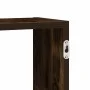 Estante cubo de pared 5 compartimentos madera roble ahumado by , Shelves and shelves - Ref: Foro24-859999, Price: 51,57 €, Di...