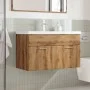 Juego de muebles baño 2 piezas madera ingeniería roble artisan de , Muebles de baño - Ref: Foro24-3328584, Precio: 194,85 €, ...