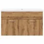 Juego de muebles baño 2 piezas madera ingeniería roble artisan de , Muebles de baño - Ref: Foro24-3328584, Precio: 194,85 €, ...