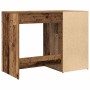 Escritorio de madera de ingeniería envejecida 100x49x75 cm von , Schreibtische - Ref: Foro24-857099, Preis: 89,90 €, Rabatt: %