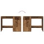 Escritorio de madera de ingeniería envejecida 100x49x75 cm von , Schreibtische - Ref: Foro24-857099, Preis: 89,90 €, Rabatt: %